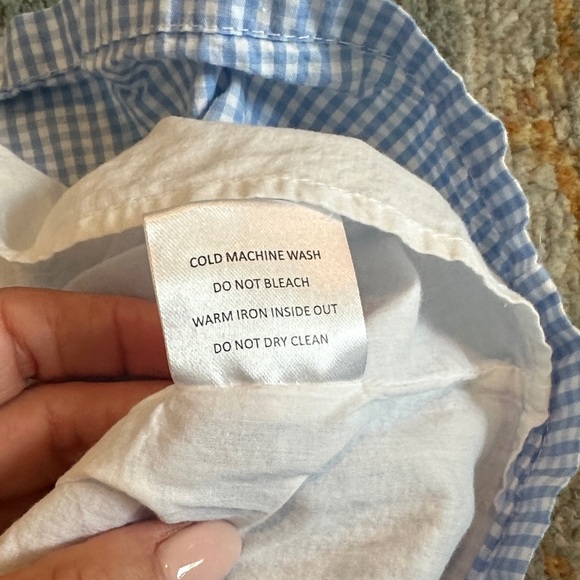 Stitch Fish Kids Dress with White Collar and Dog Birthday Embroidery - Picture 6 of 7